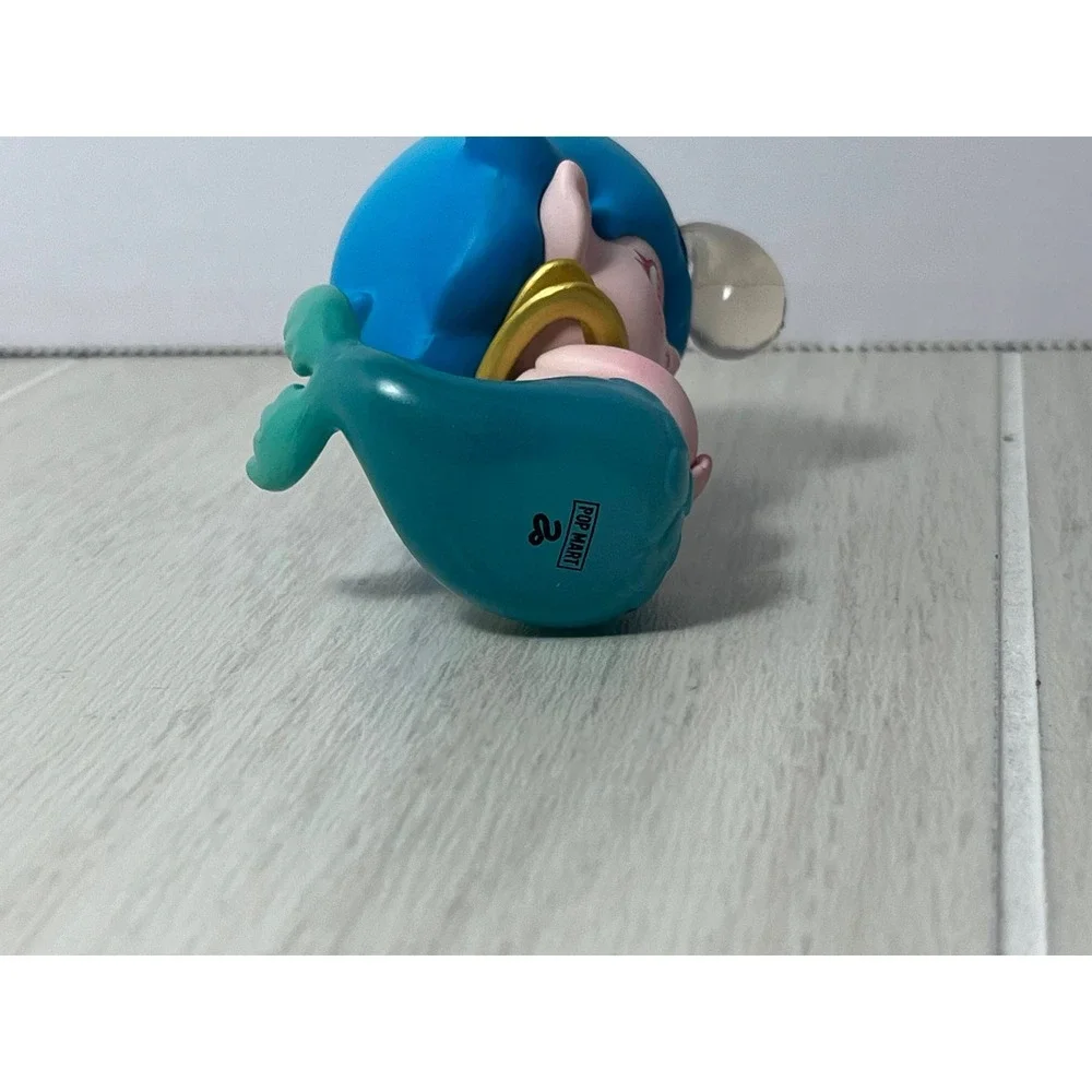 Pop Mart Whispering Zodiac Series Fairy Zoe Flower Figure Mermaid Blue Aquarius